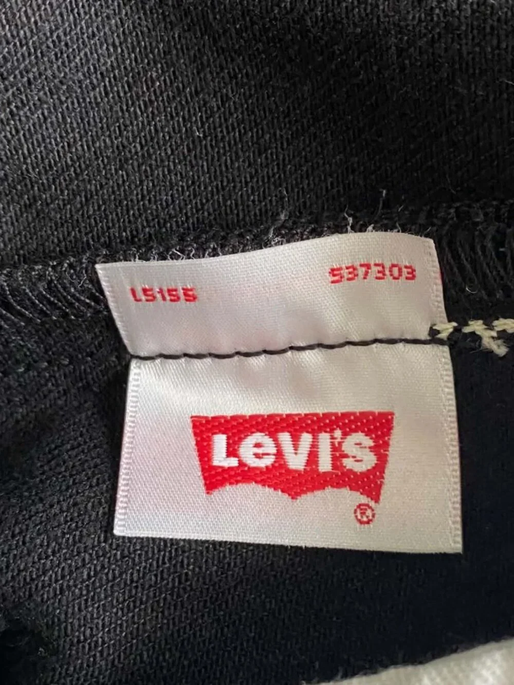 Levi's 501XX Original Shrink-To-Fit Black Jeans Men's 40x32 NWT
